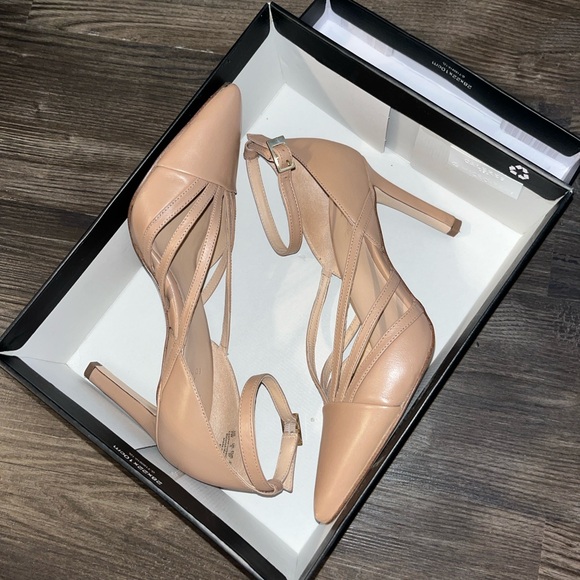 NATURALIZER 27 EDIT ABREE TAUPE HEELS 7W - Picture 3 of 11